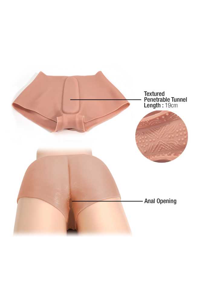 Realistic Silicone Vagina Panty