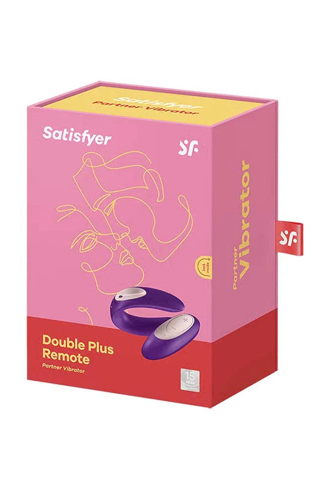 Remote Control Couples Vibrator - Double +