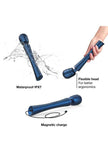 Powerful Wand Vibrator with 2 Interchangeable Heads - Man Wand Edgy