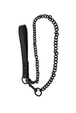 Elegant Leash with Chain - Leather