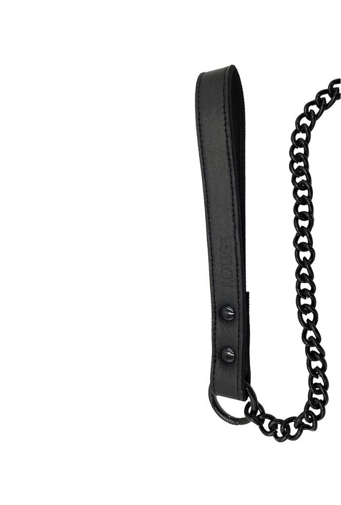 Elegant Leash with Chain - Leather