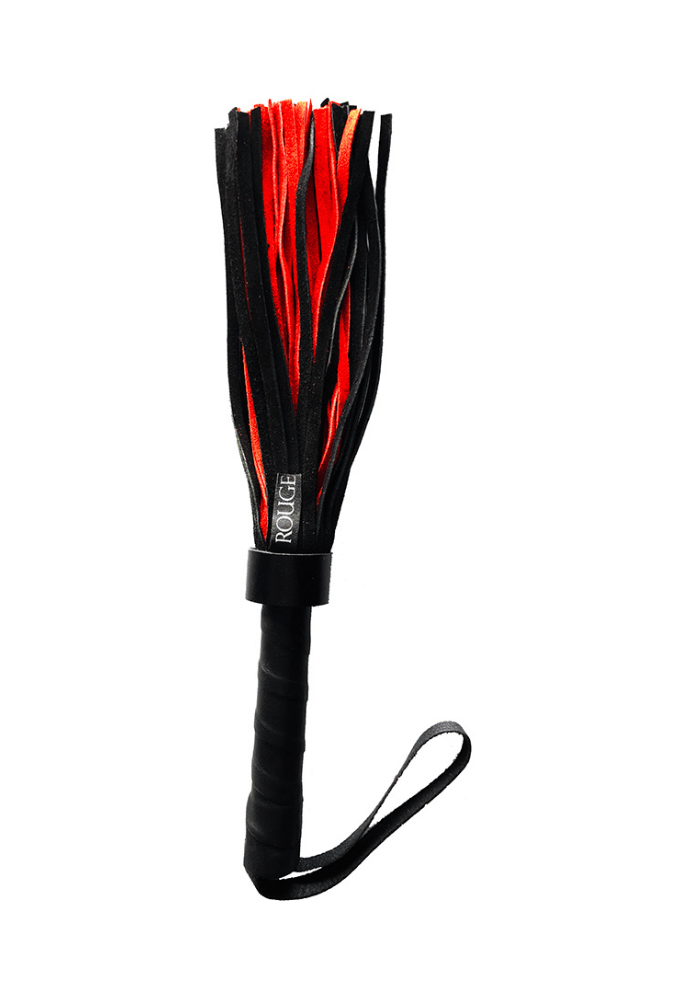 Suede Short Flogger with Leather Handle