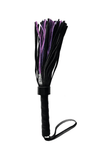 Suede Short Flogger with Leather Handle