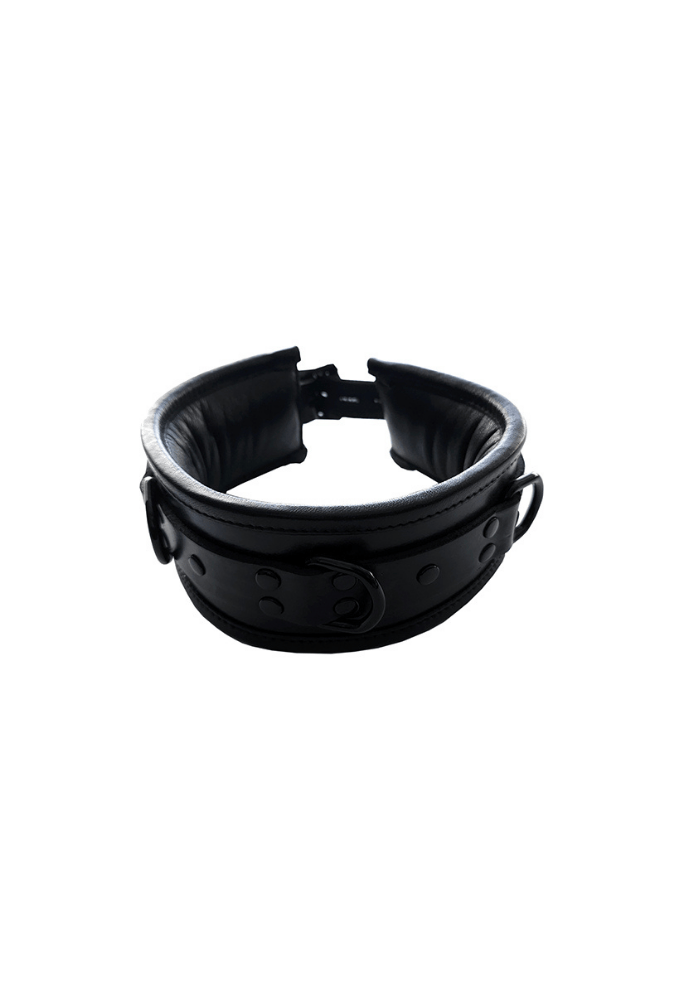 Padded Collar, Black with Black Accessories - ROUGE