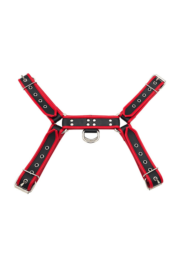 Adjustable Bondage Torso Harness - Faux Leather