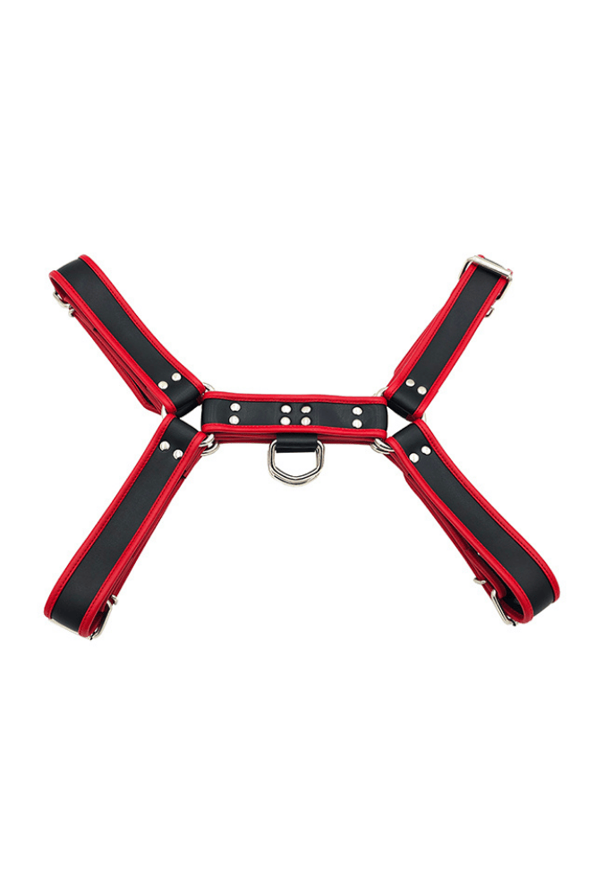 Adjustable Bondage Torso Harness - Faux Leather