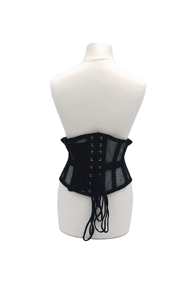 Bondage Corset - Fishnet