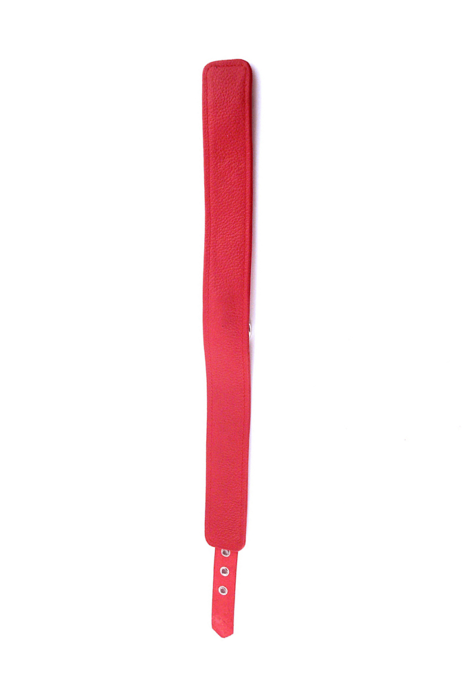 Classic Leather Collar - ROUGE