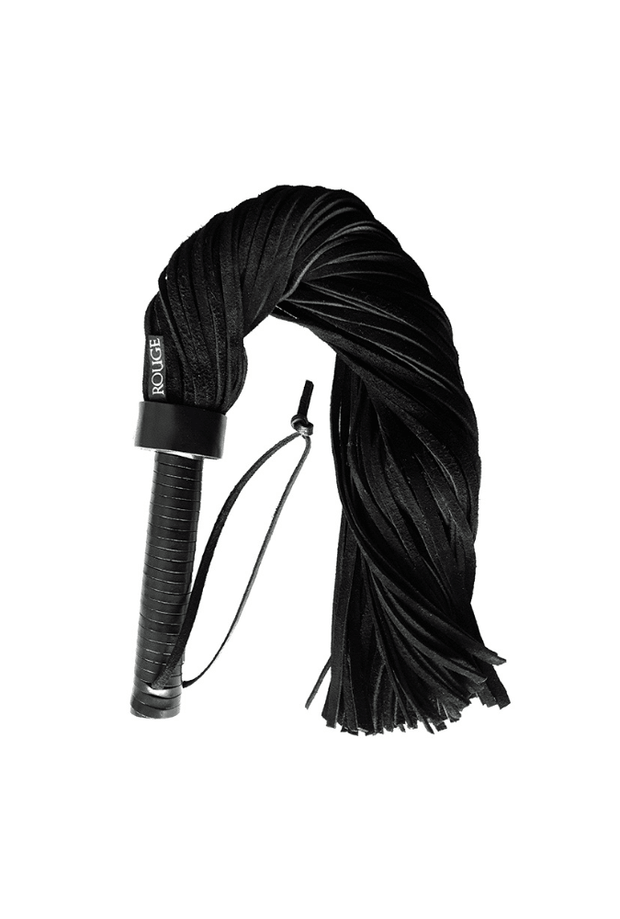 Suede Flogger with Leather Handle
