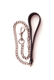 Leather Leash with Chain