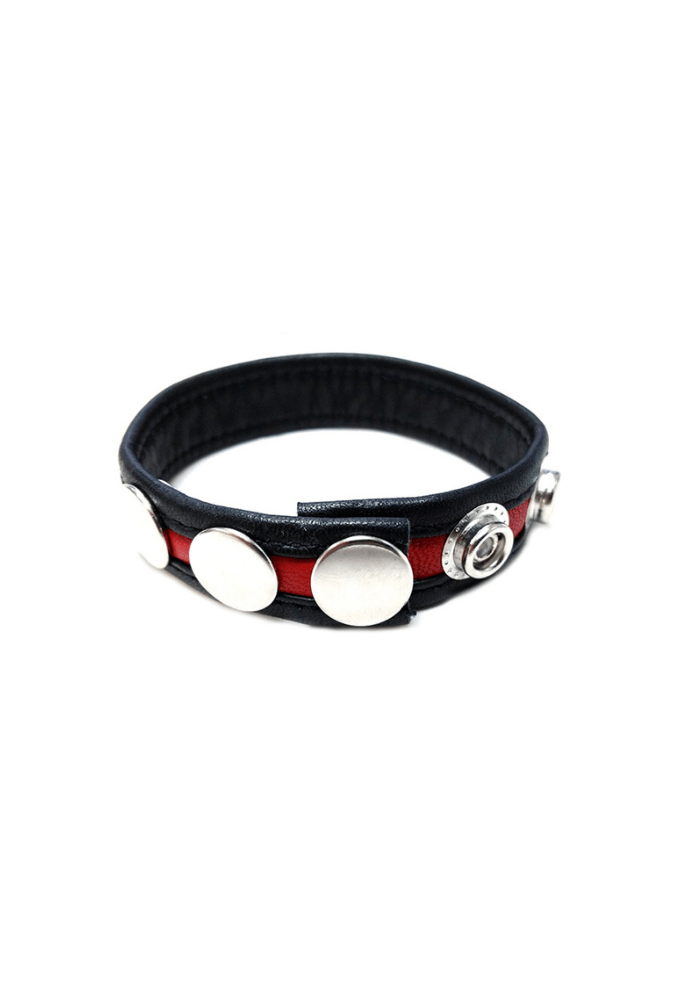 Adjustable Cock Ring - Leather Strap