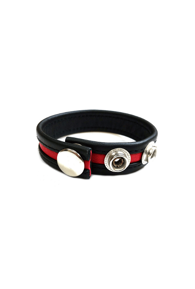 Adjustable Cock Ring - Leather Strap