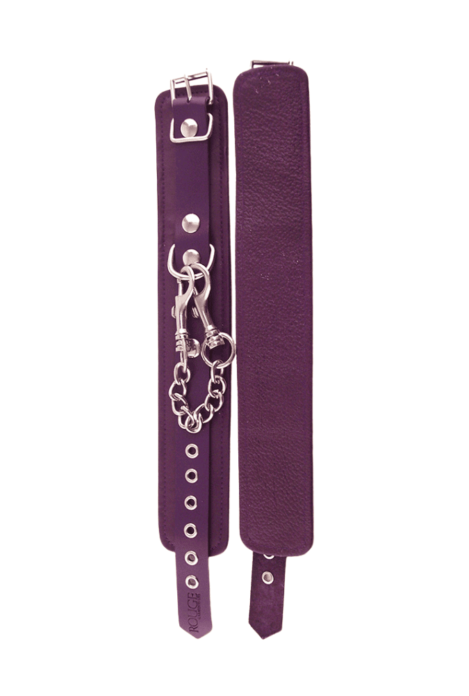 Leather Ankle Cuffs