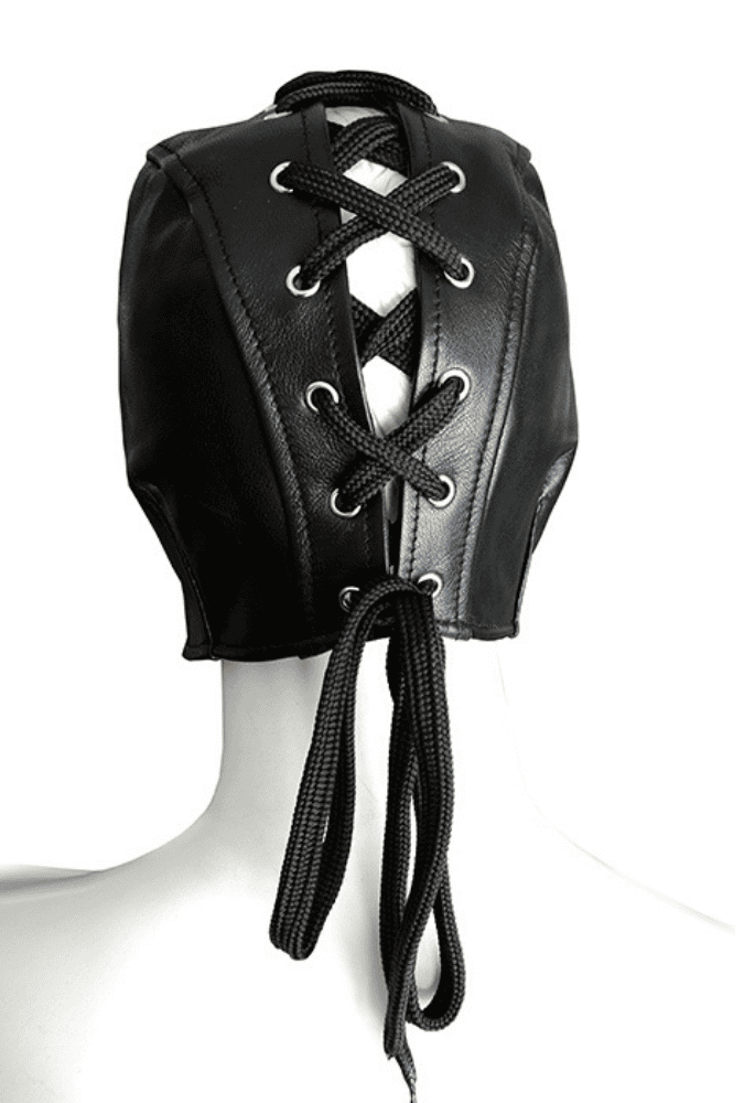 Leather Hood - Open Face