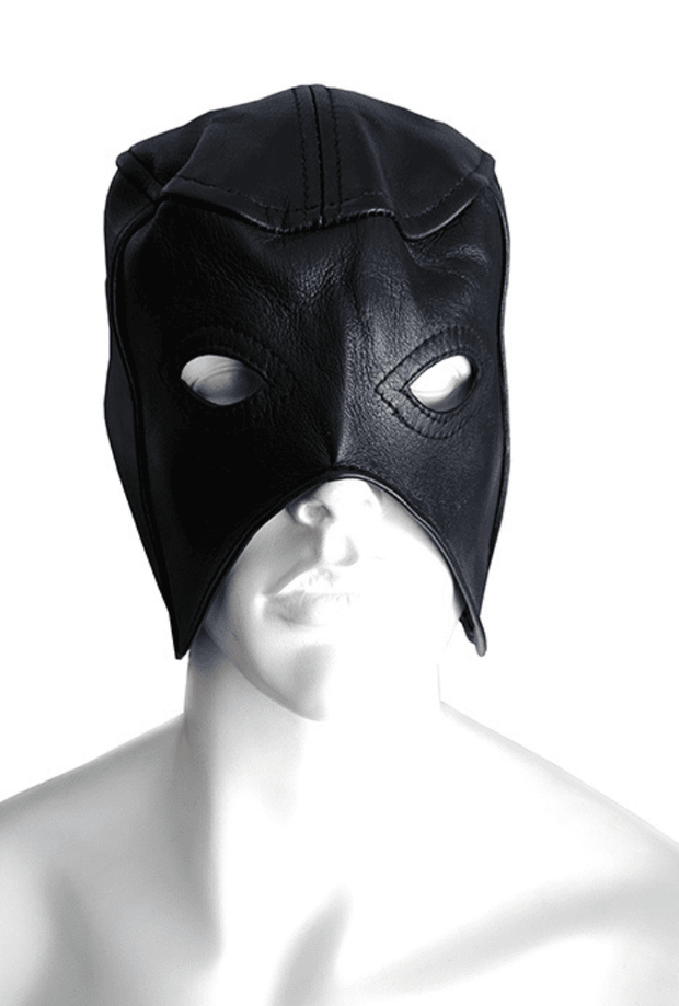 Leather Hood - Open Face