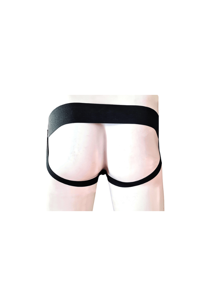 Jockstrap with Zip Opening - Leather