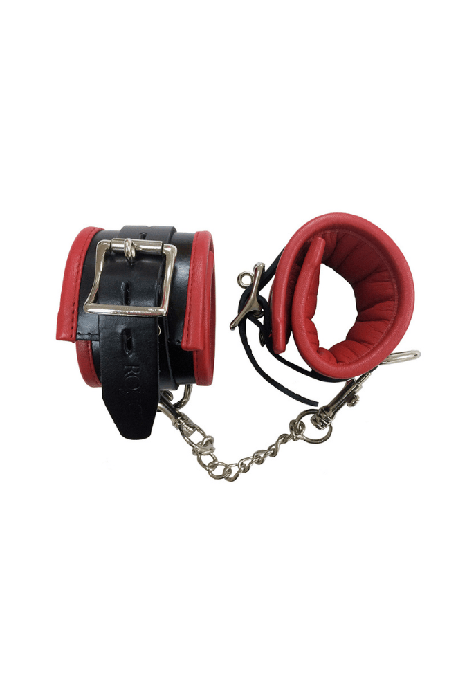 Padded Ankle Cuffs - Leather