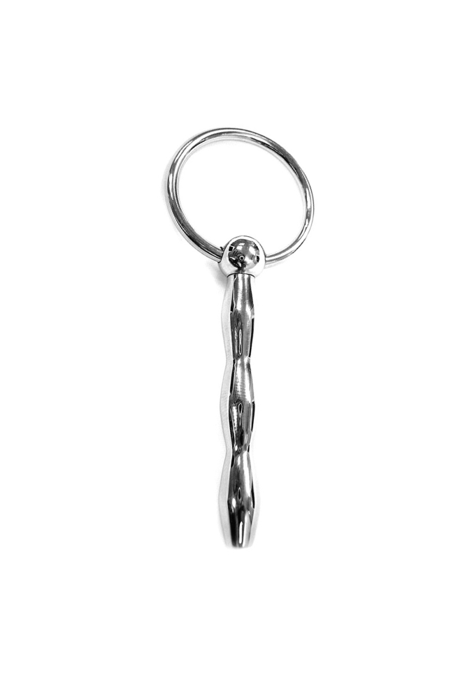 Ribbed Urethral Plug - Stainles Steel