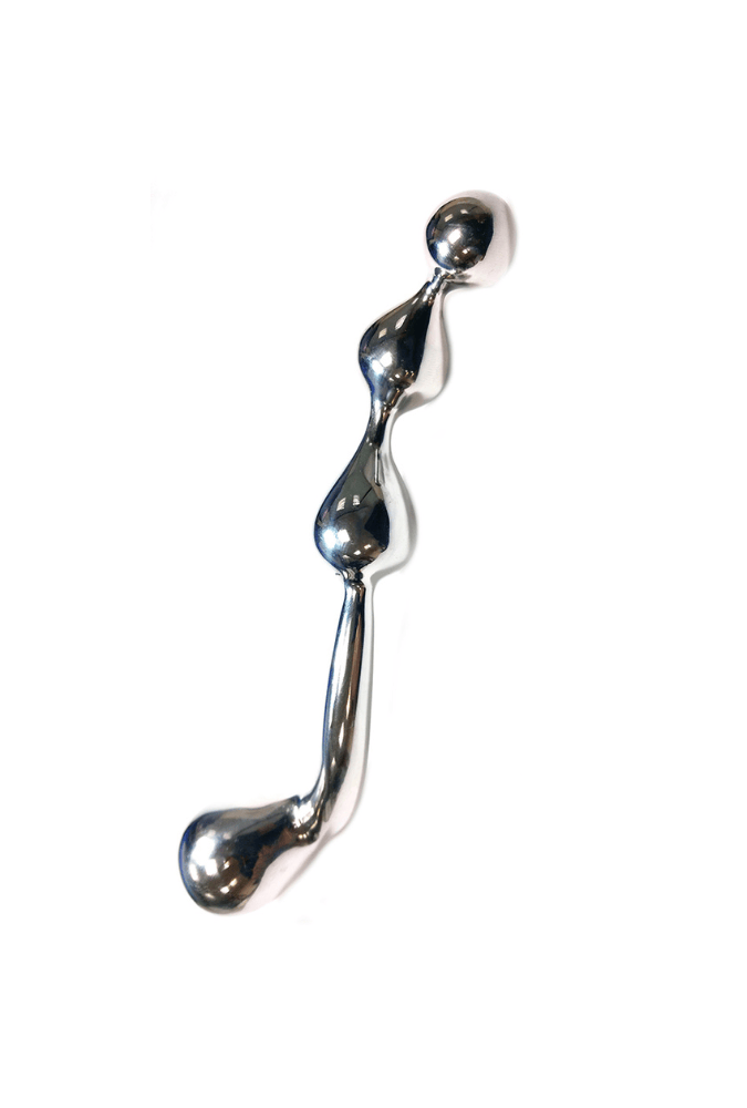 Curved Prostate Plug - Stainless Steel