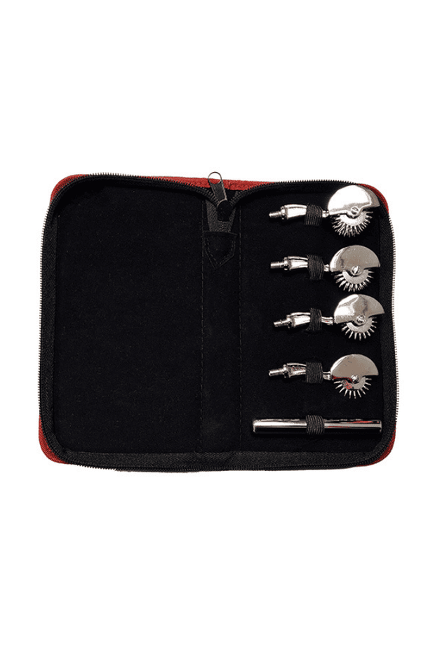 Set of 4 Wartenberg Pinwheel - Stainless Steel