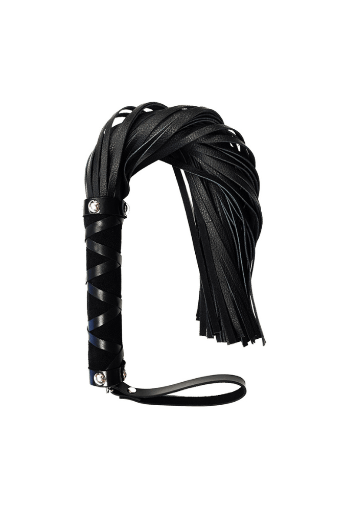 Studded Leather Short Flogger