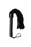 Suede Short Flogger with Leather Handle