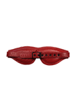 Leather Padded Blindfold - Anaconda