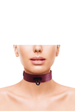 Leather BDSM Collar -Anaconda