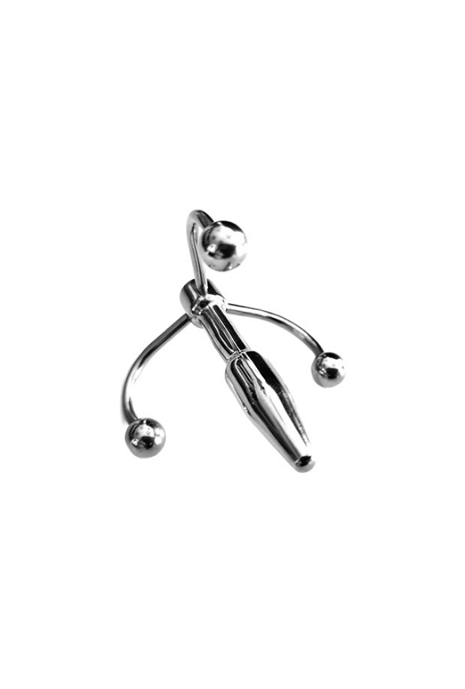 Crown Penis Plug - Steel