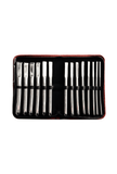 Hegar Uterine Dilator Set - Stainless Steel 14 Piece