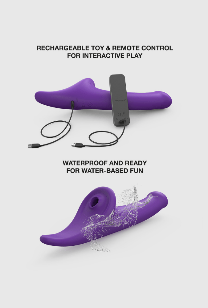 Remote Control Semi-Realistic Dildo - Multi-Orgasm