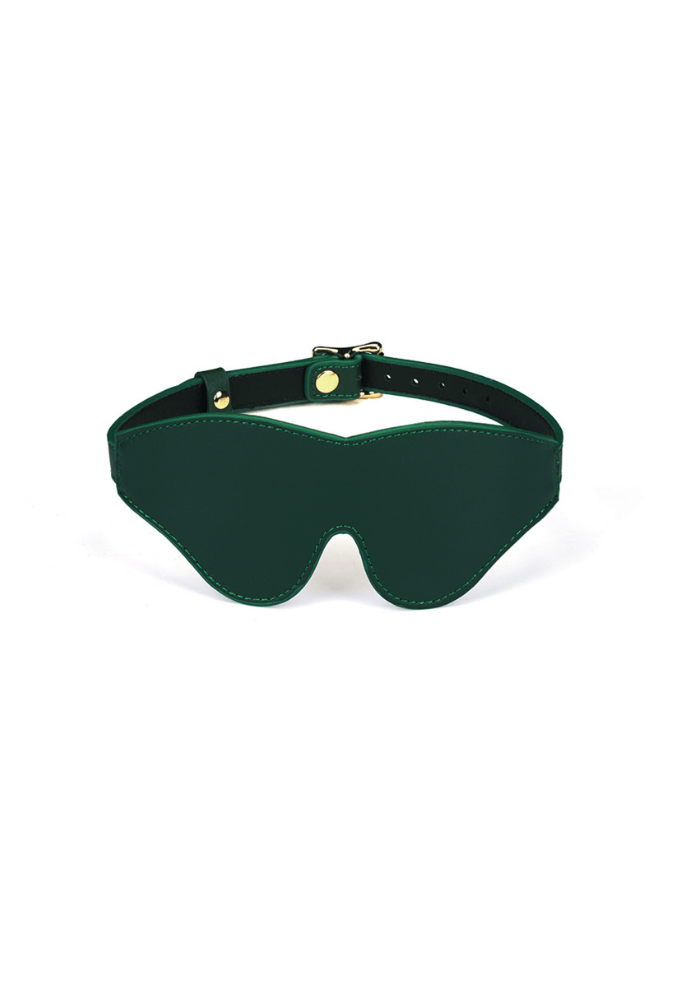 Leather Blindfold - Mossy Chic