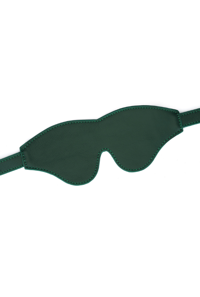 Leather Blindfold - Mossy Chic