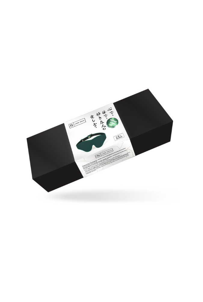 Leather Blindfold - Mossy Chic