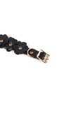 Leather Wrist Cuffs - Flower Rhythm