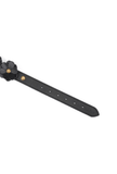 Leather BDSM Collar with Leash - Flower Rhythm