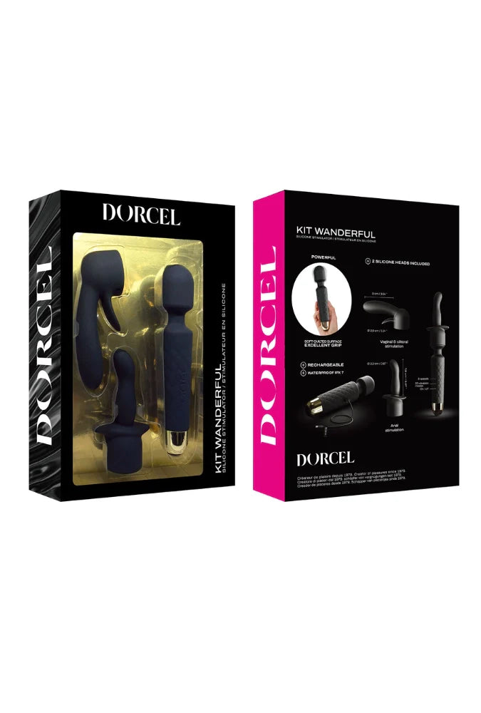 Wand Gift Set - Wanderful® Kit + 2 Interchangeable Attachments