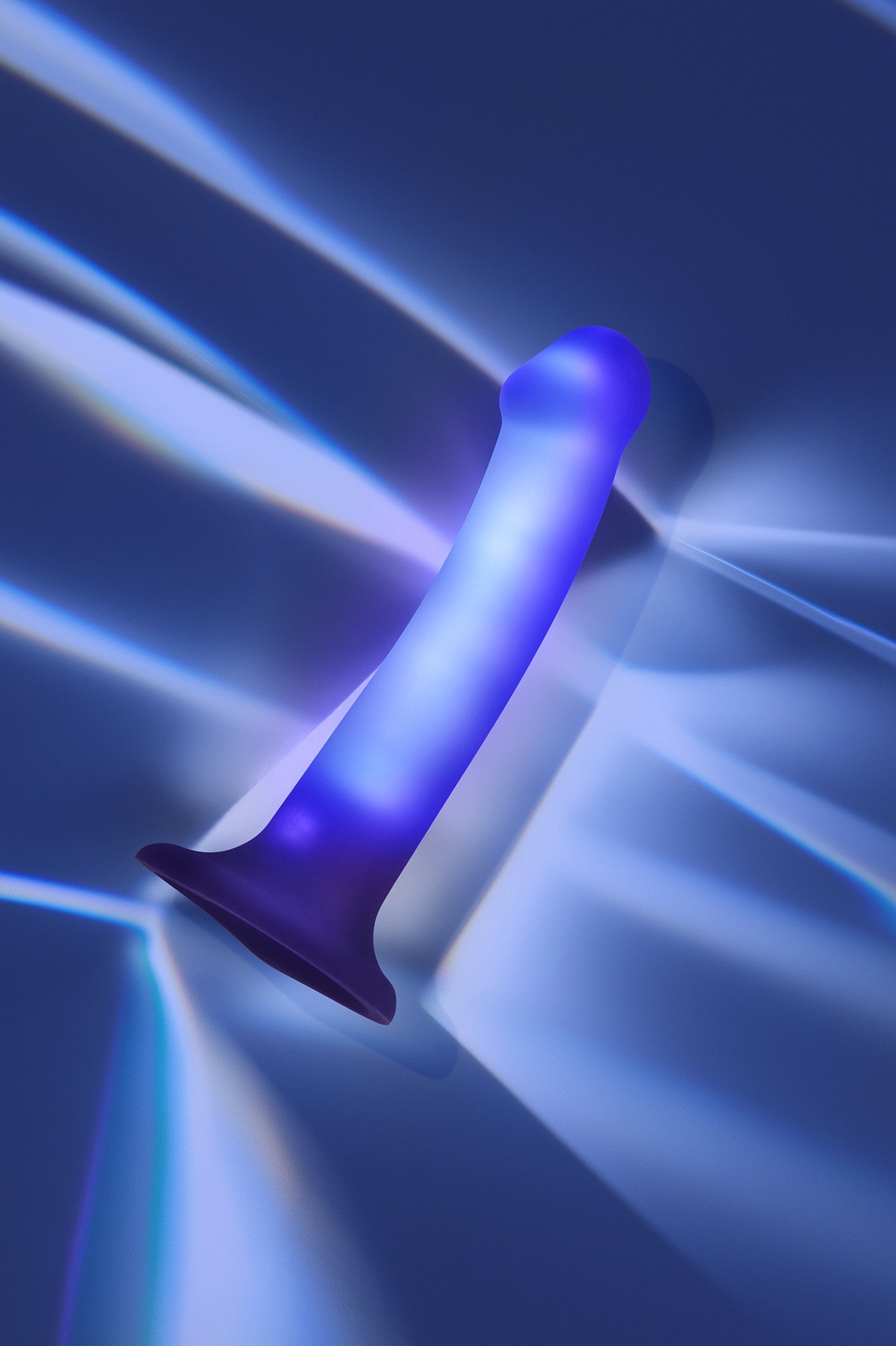 Semi-realistic LED dildo - Glow LED dildo
