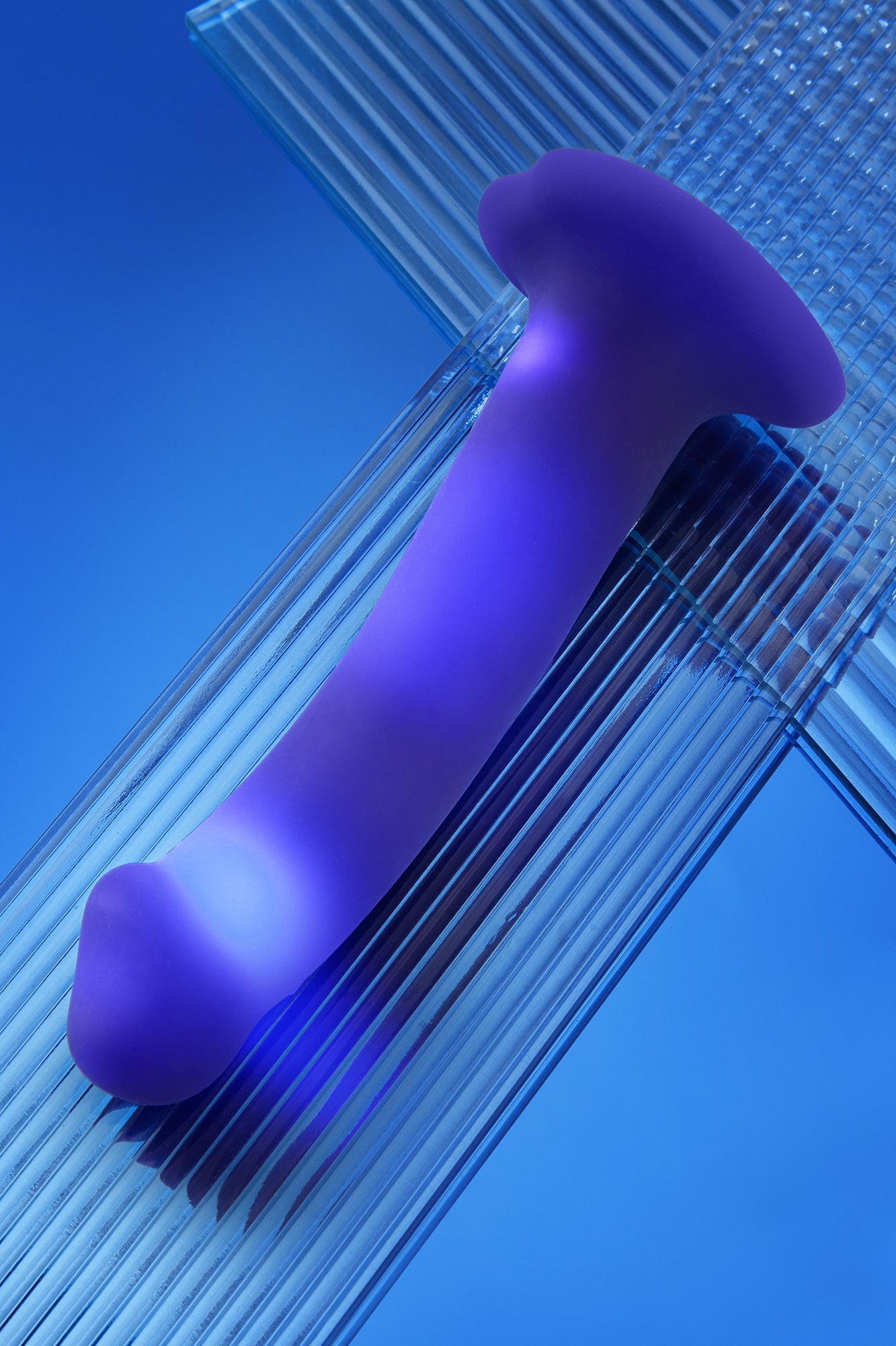 Semi-realistic LED dildo - Glow LED dildo