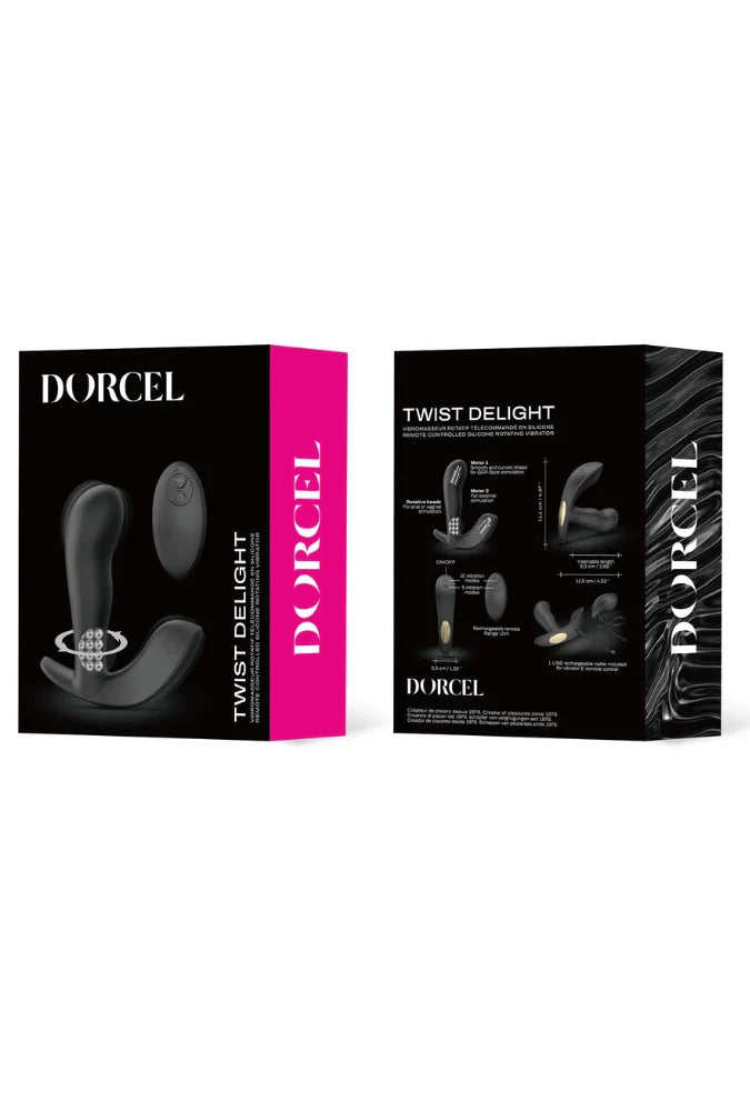 Anal & Vaginal Stimulator - Twist Delight Triple Stimulation