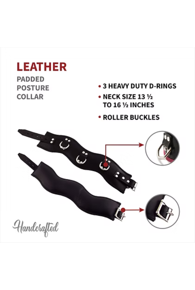 Leather Posture Collar - Leather