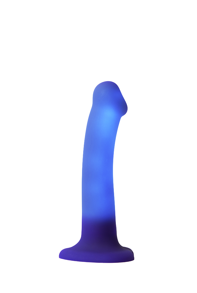 Semi-realistic LED dildo - Glow LED dildo
