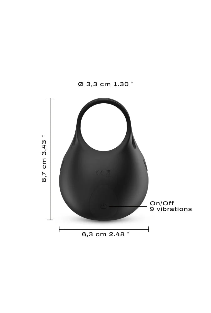 Testicle Stimulating Cockring - Fun Bag
