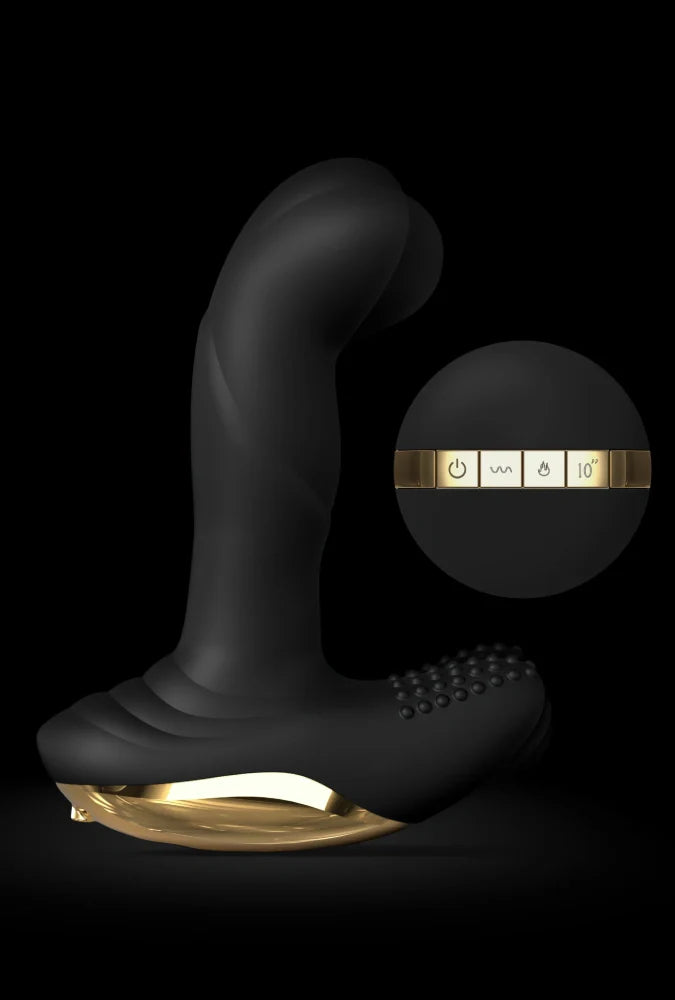 Heating 2-in-1 Anal & Vaginal Stimulator - P-Finger