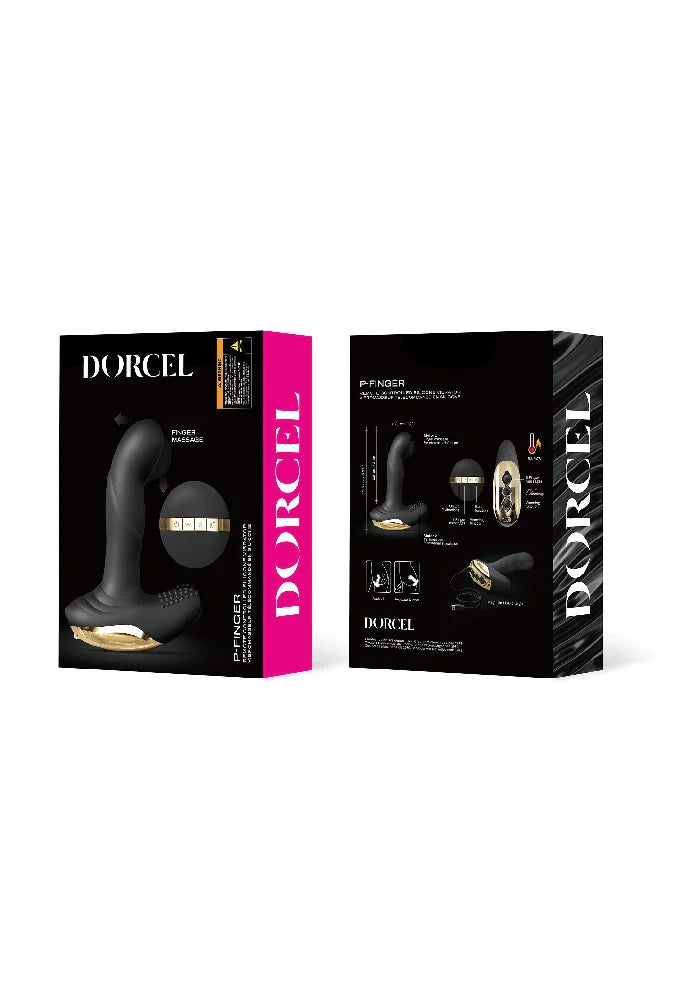 Heating 2-in-1 Anal & Vaginal Stimulator - P-Finger