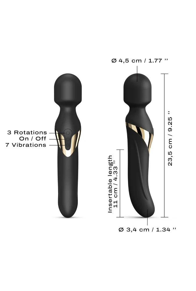 Wand Vibrator - Dual Orgasms