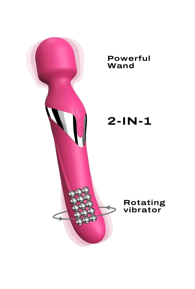 Wand Vibrator - Dual Orgasms