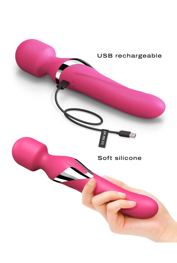 Wand Vibrator - Dual Orgasms