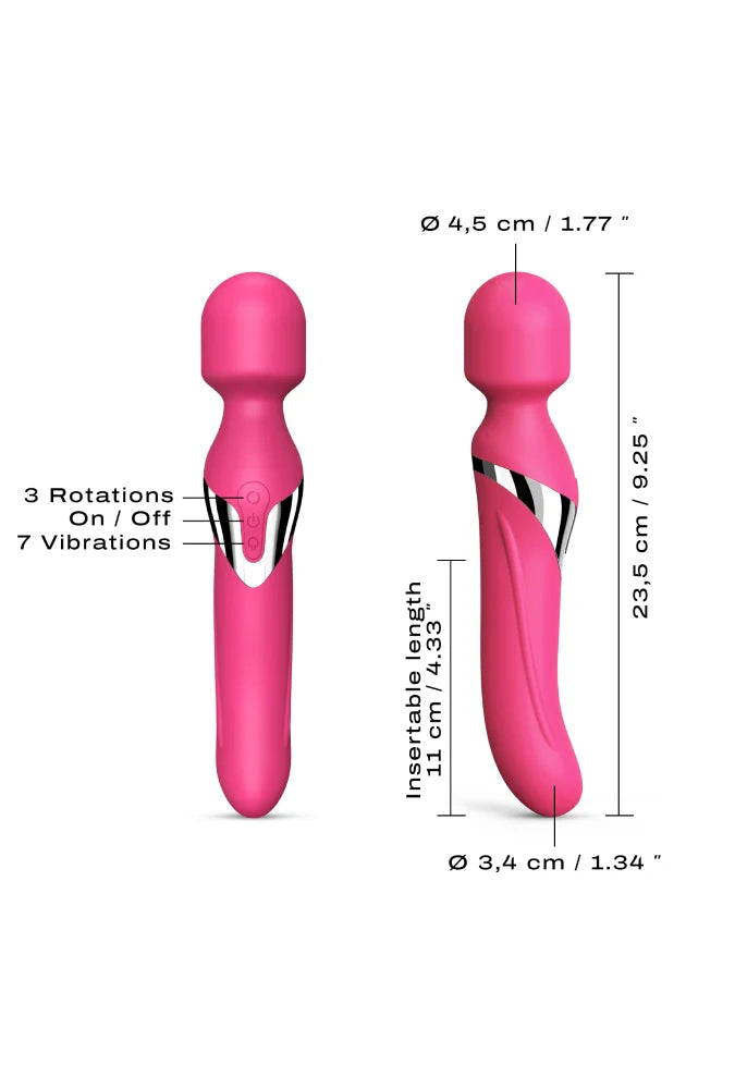 Wand Vibrator - Dual Orgasms